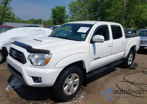 2013 Toyota Tacoma Base V6 from USA, damaged, VIN 3TMLU4EN5DM120294
